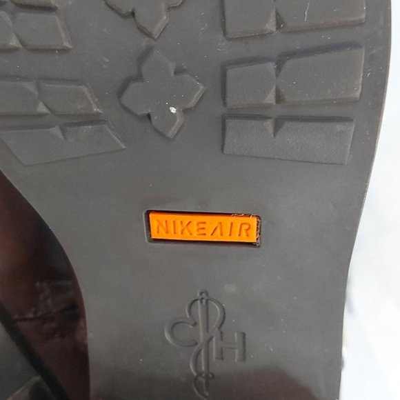 Cole Haan Brown Leather Riding Boots size 8 - Picture 8 of 15